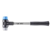 Halder 3713030 Maillet "simplex" 30mm avec renforcé Boîtier en Acier coulé de Tpe-doux/Tpe-Mid, Multicolore