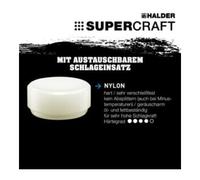 Halder HALDER Embout de rechange, en nylon 50 mm Quantité:1