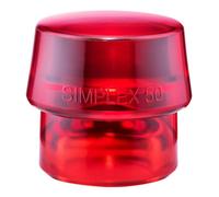 Embouts HALDER SIMPLEX Plastique, rouge - D=50 mm - 3206.050