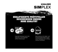 Halder Hache à fendre SIMPLEX 3007.751 – 765 mm, 2840 g, manche en hickory