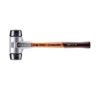 Halder HALDER Maillet anti-rebond SIMPLEX avec embout en caoutchouc toilé (noir) 50A mm Quantité:1