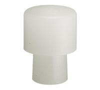 Halder HALDER NORM+TECHNIK Embout de rechange, en nylon, blanc,-⌀ tête du maillet: 12 mm Quantité:1