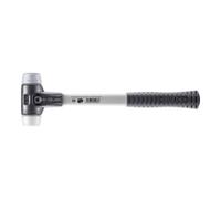 Maillet HALDER SIMPLEX TPE moyen / superplastique avec boîtier en fonte malléable renforcée et manche en fibre de verre - D=30 mm - 3737.030