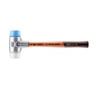 Halder Maillet SIMPLEX 3117.040 – Tête 40 mm TPE superplastique, boîtier aluminium, manche bois