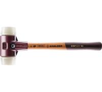 Halder Schonhammer diamètre 50mm 1145g Simplex Nylon blanc avec manche bois - 3008050