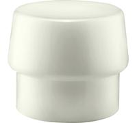 Halder Tête de maillet à frappe amortie SIMPLEX D. tête 60 mm nylon blanc, dur HALDER Quantité:1