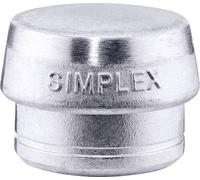 Embouts HALDER SIMPLEX métal doux, argent - D=80 mm - 3209.080