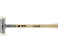 Halder Maillet SUPERCRAFT 3366.030 – manche en Hickory vernis, anti-rebond, ergonomique, D30 mm