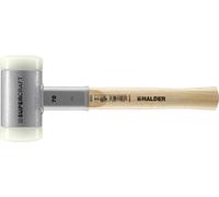 Maillet SUPERCRAFT, avec manche, vernis, en Hickory réduisant les vibrations, ergonomique - D=70 mm - 3366.070