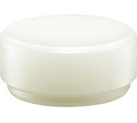 Halder Embout pour maillet SUPERCRAFT 3508.045 - D 45 mm nylon dur blanc