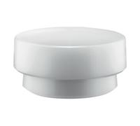 Halder Tête de maillet à frappe amortie SIMPLEX D. tête 140 mm super-plastique blanc mi Quantité:1