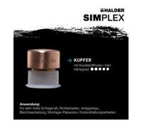 Embouts HALDER SIMPLEX Cuivre - D=40 mm - 3804.040