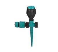 Halearo Arroseur de Pelouse Rotatif à 360 Degrés ABS, Buse de Pulvérisation de Jardinage, Connexion Filetée G1/2 pour Pépinières, 4,5 Oz pour L'irrigation des Plantes Vertes