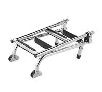 Halearo Échelle de Bateau en Acier Inoxydable Télescopique Pliable à 4 Marches pour Un Accès Facile 34,3 "x 10"