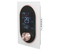 Halearo Écran Tactile Programmable de Thermostat de Couleur Intelligent pour Le Bureau à Domicile AC économie D'énergie Efficace 130x88x38.3mm (#4)