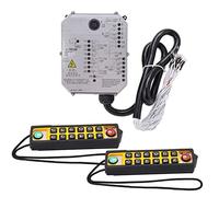 Halearo Télécommande Industrielle étanche à Double Poignée pour Grues, Convoyeurs et Machines, Conception ABS Durable (AC380V)