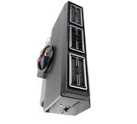 Halearo Unité D'assemblage de Refroidisseur Sous le Tableau de Bord de Voiture, Kit D'évaporateur AC Haute Performance avec 3 Vitesses pour la Mise à Niveau du Matériel ABS sur le marché Secondaire