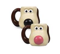 Half Moon Bay Aardman Tasse à changement de chaleur en forme de gromit Wallace & Gromit 480 ml