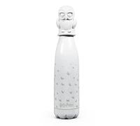 Half Moon Bay Harry Potter - Bouteille d'eau Harry Potter Hedwig en métal avec couvercle 3D 500 ml