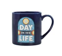 Half Moon Bay Tasse à café « The Beatles A Day in The Life » | Tasse à thé et tasse pour papa | Cadeaux de musique Beatles pour homme | Tasses à thé Beatles | Tasse fantaisie | Cadeau d'anniversaire
