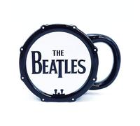 Half Moon Bay The Beatles Shaped Tasse À Café Drop T Logo Drum Nouveau Officiel Noir Boxed Size One Size