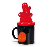 Half Moon Bay Wallace and Gromit - Feathers McGraw - Tasse en forme de 3D avec couvercle dans une boîte (340 ml) | Produit officiel | Tasse à café | Cadeau d'anniversaire