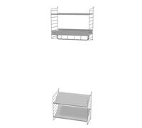 Hall d'entrée CONFIGURATIONS Hallway H1 String Furniture - STRING FURNITURE HALLWAY H1