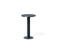 +Halle HEB 02 Table à Manger Haute Ø70xH105 Bleu Foncé