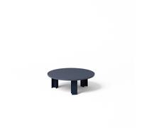 +Halle HEB 04 Table Basse Ø90xH30 Bleu Foncé