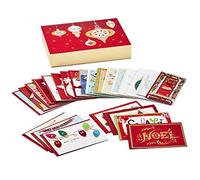 Hallmark Assortiment de cartes de Noël faites à la main (lot de 24 cartes de vœux et enveloppes spéciales) (1XPX5156)