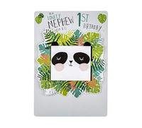 Hallmark Carte 1er anniversaire pour neveu - Motif 3D découpé