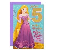 Hallmark Carte d'anniversaire 5 ans - Princesse Disney Raiponce