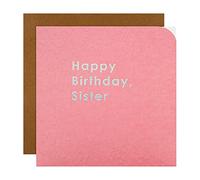 Hallmark Carte d'anniversaire en braille pour sœur - Motif contemporain