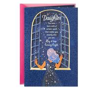 Hallmark Carte d'anniversaire pour fille (étoiles)