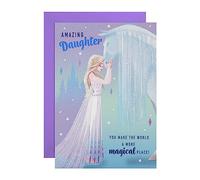 Hallmark Carte d'anniversaire pour fille Motif La Reine des neiges Disney avec activité