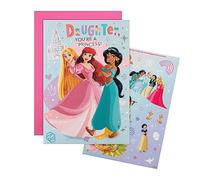 Hallmark Carte d'anniversaire pour fille Motif princesses Disney avec activité