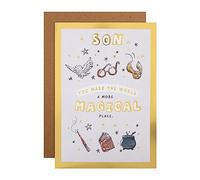 Hallmark Carte d'anniversaire pour fils - Illustrations et activités Harry Potter