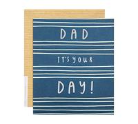 Hallmark Carte d'anniversaire pour papa - Studio Ink Design contemporain Texte Bleu