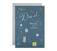Hallmark Carte d'anniversaire pour papa - Texte en 3D