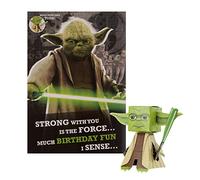Hallmark Carte d'anniversaire - Star Wars « Build Your Own » Motif Yoda
