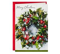 Hallmark Cartes de Noël en boîte, couronne enneigée (40 cartes et enveloppes)
