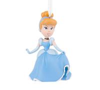 Hallmark Décoration Cendrillon à Suspendre, décoration d'arbre Disney, Robe de Bal Bleue