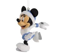 Hallmark Décoration de Sapin Disney Minnie Mouse Patinage sur Glace Décoration Disney à Suspendre Ornement de Noël à Suspendre, Cadeaux pour Noël