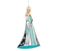 Hallmark Décoration en Verre soufflé Elsa la Reine des Neiges, décoration d'arbre de la Reine des Neiges, décoration à Suspendre Disney, décoration de Noël à Suspendre, Cadeaux pour Noël