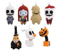 Hallmark Disney Tim Burton Lot de 2 décorations de Noël incassables L'Étrange Noël de Monsieur Jack