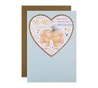 Hallmark Forever Friends Carte de félicitations de mariage Grand format
