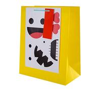 Hallmark Grand sac cadeau multi-occasions personnalisable avec autocollants visage rigolo