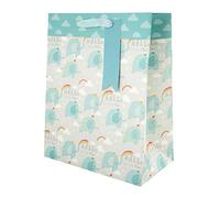 Hallmark Grand sac cadeau pour bébé garçon Motif éléphant mignon