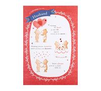 Hallmark Hallmark Carte de Saint-Valentin pour mari - Personnage en relief avec poème