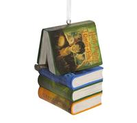 Hallmark Harry Potter Décoration de Noël Livres et Baguette